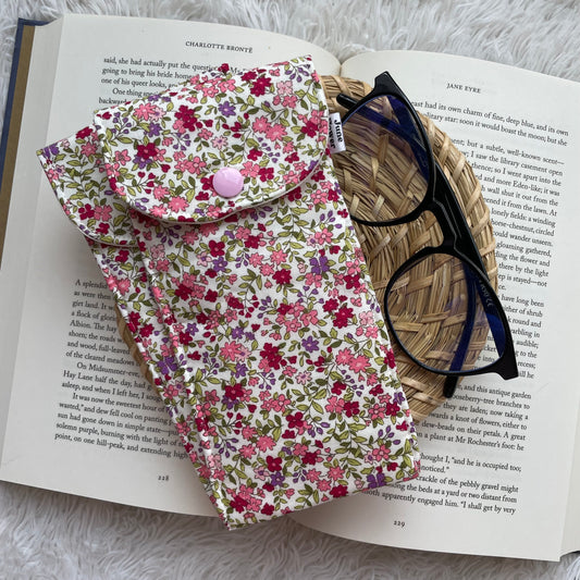 Glasses Sleeve | Ditsy Pink Floral