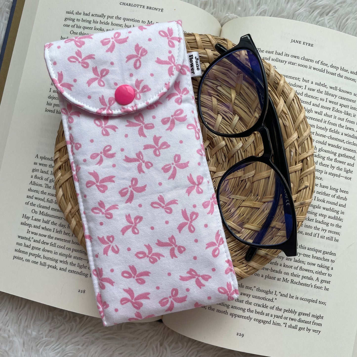 Glasses Sleeve | Rosy Ribbons