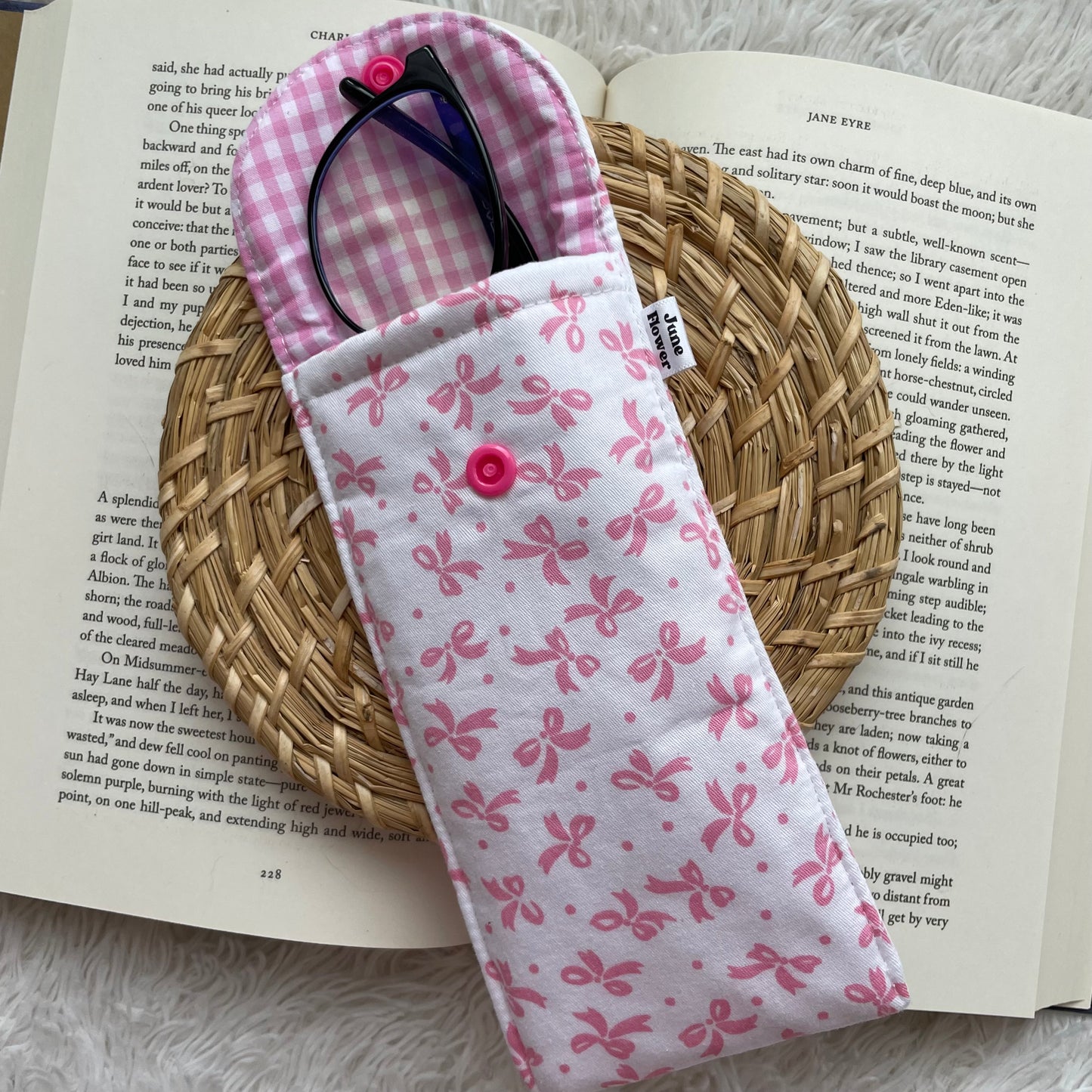 Glasses Sleeve | Rosy Ribbons