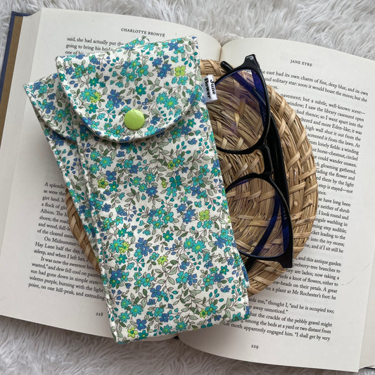 Glasses Sleeve | Lime & Lagoon