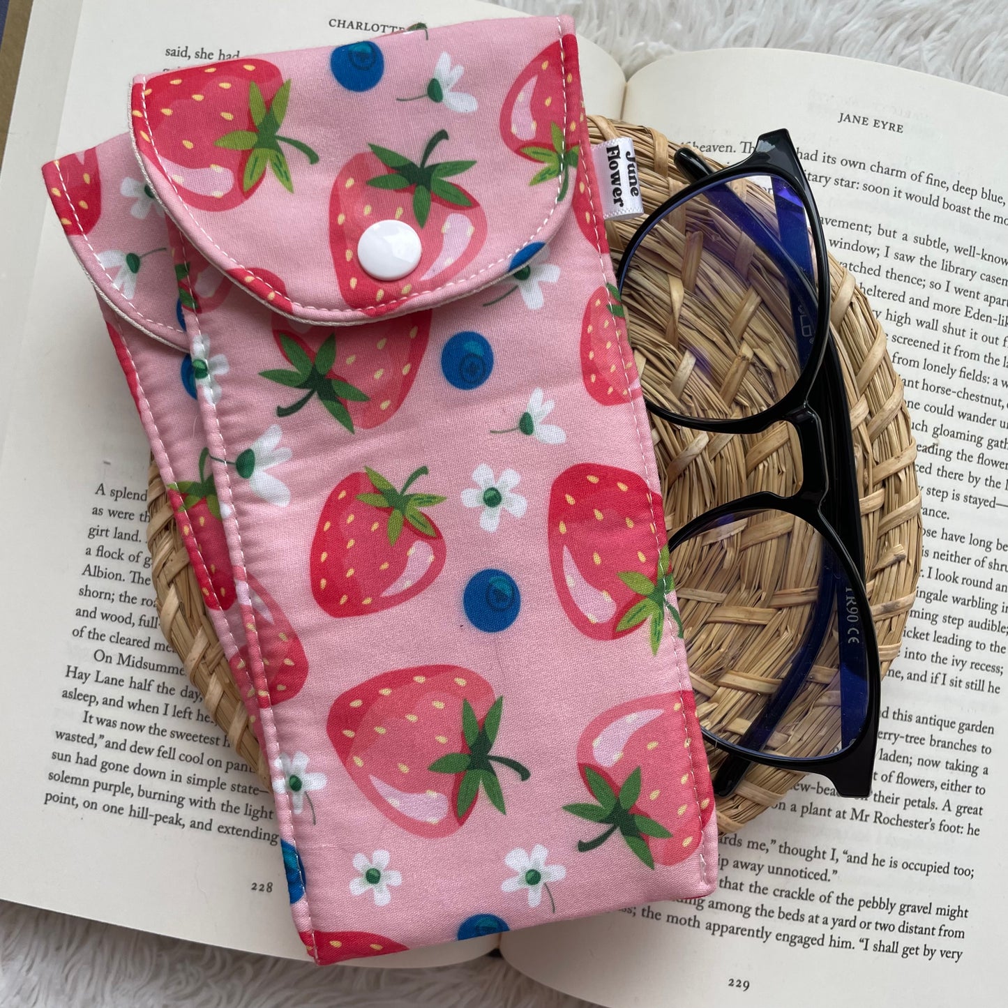 Glasses Sleeve | Berry Patch