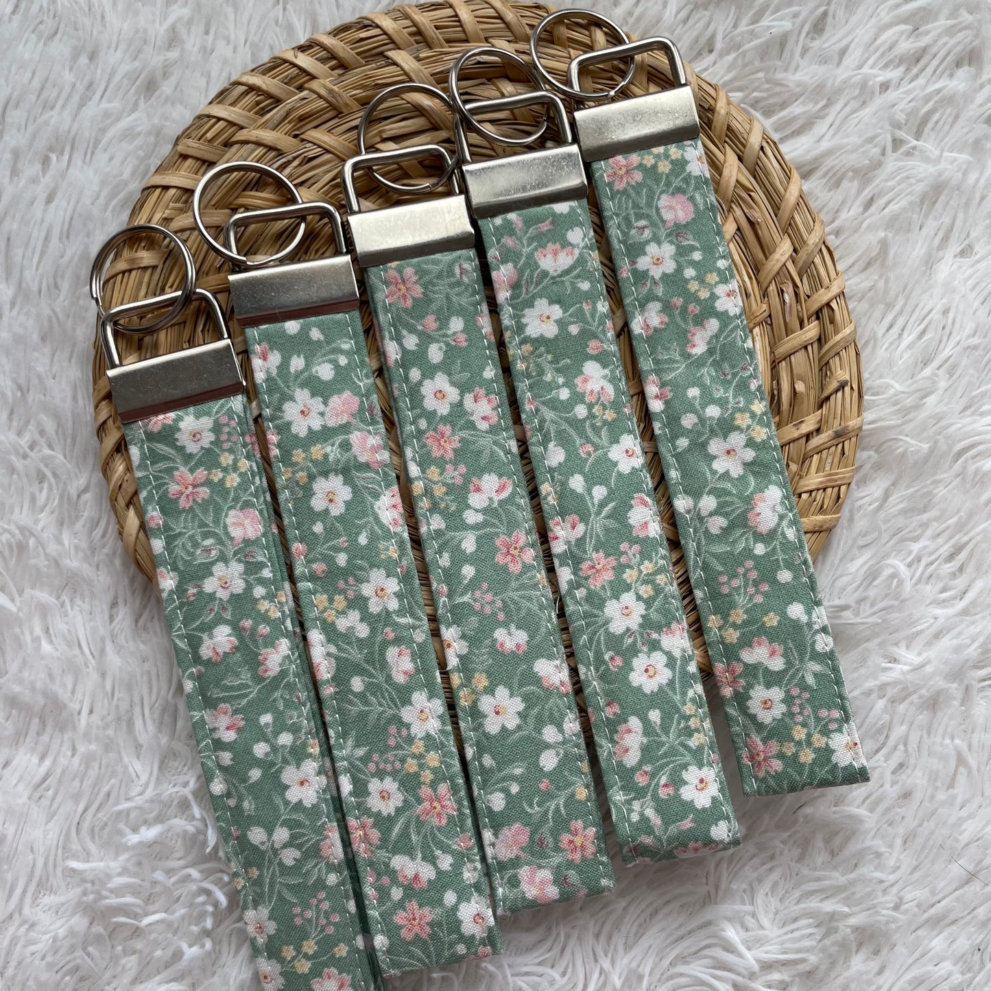 Keychain Wristlet | Vintage Sage