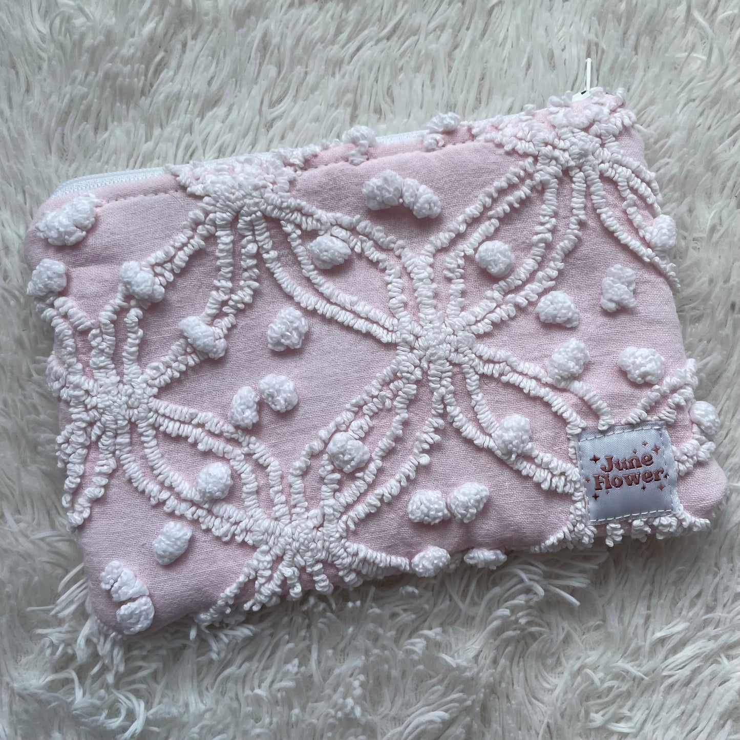 Wallet Pouch | Heirloom Pink Dots