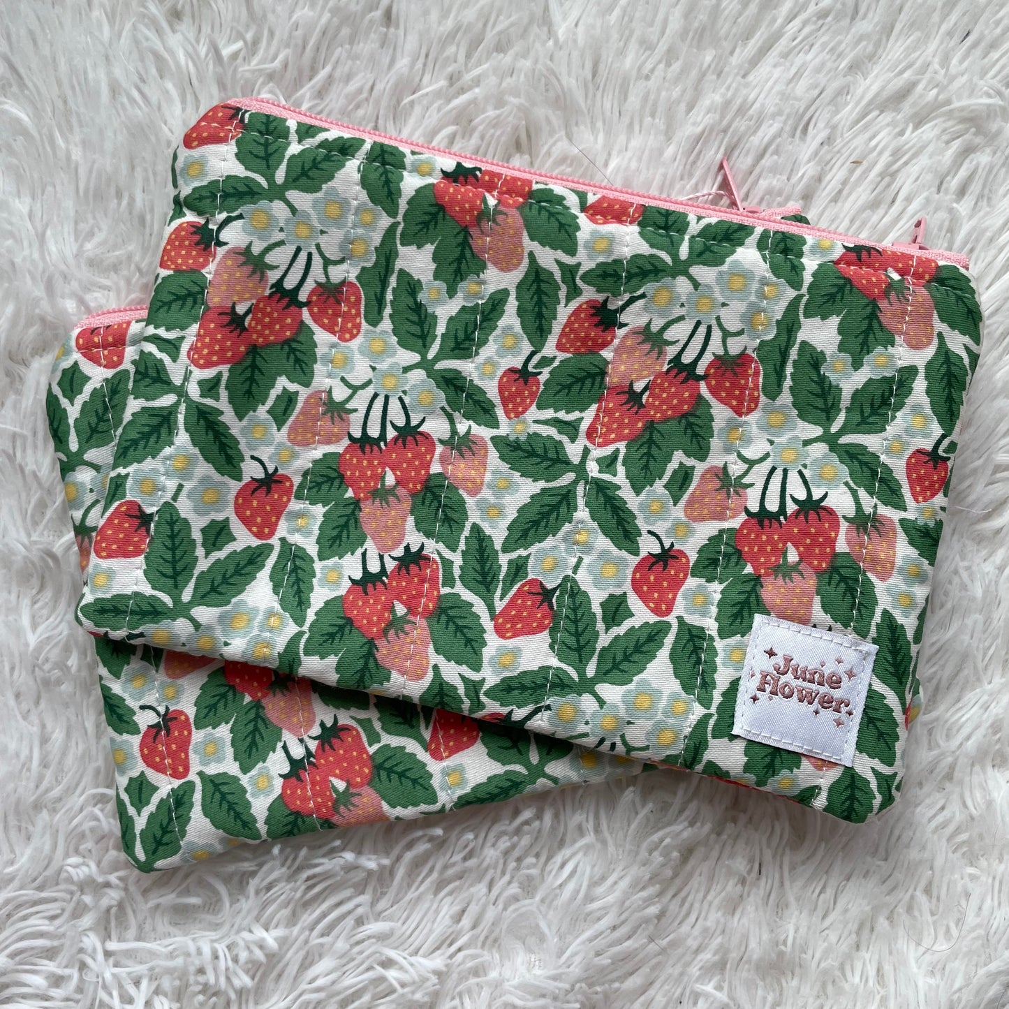 Wallet Pouch | Strawberry Harvest