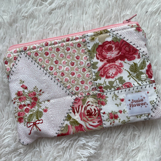 Wallet Pouch | Patchwork Rose