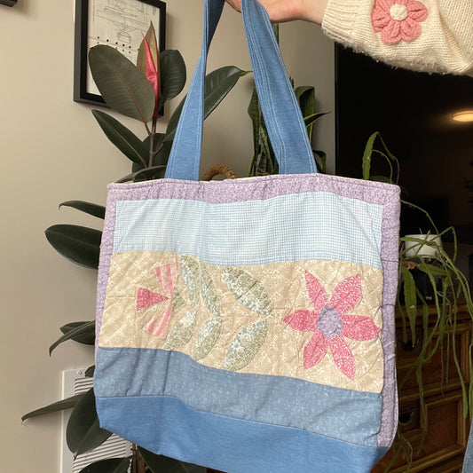 XL Tote | Vintage Quilt