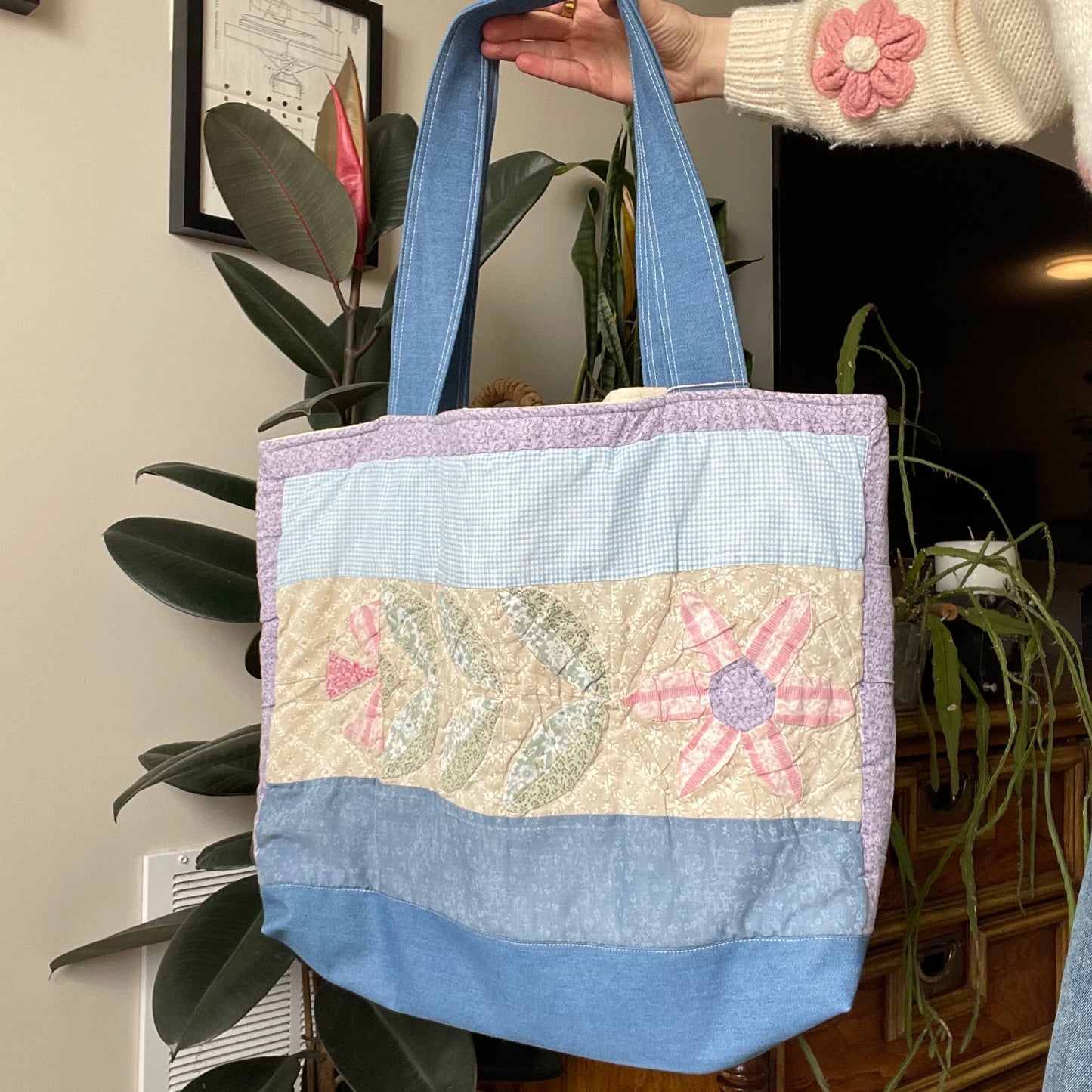 XL Tote | Vintage Quilt