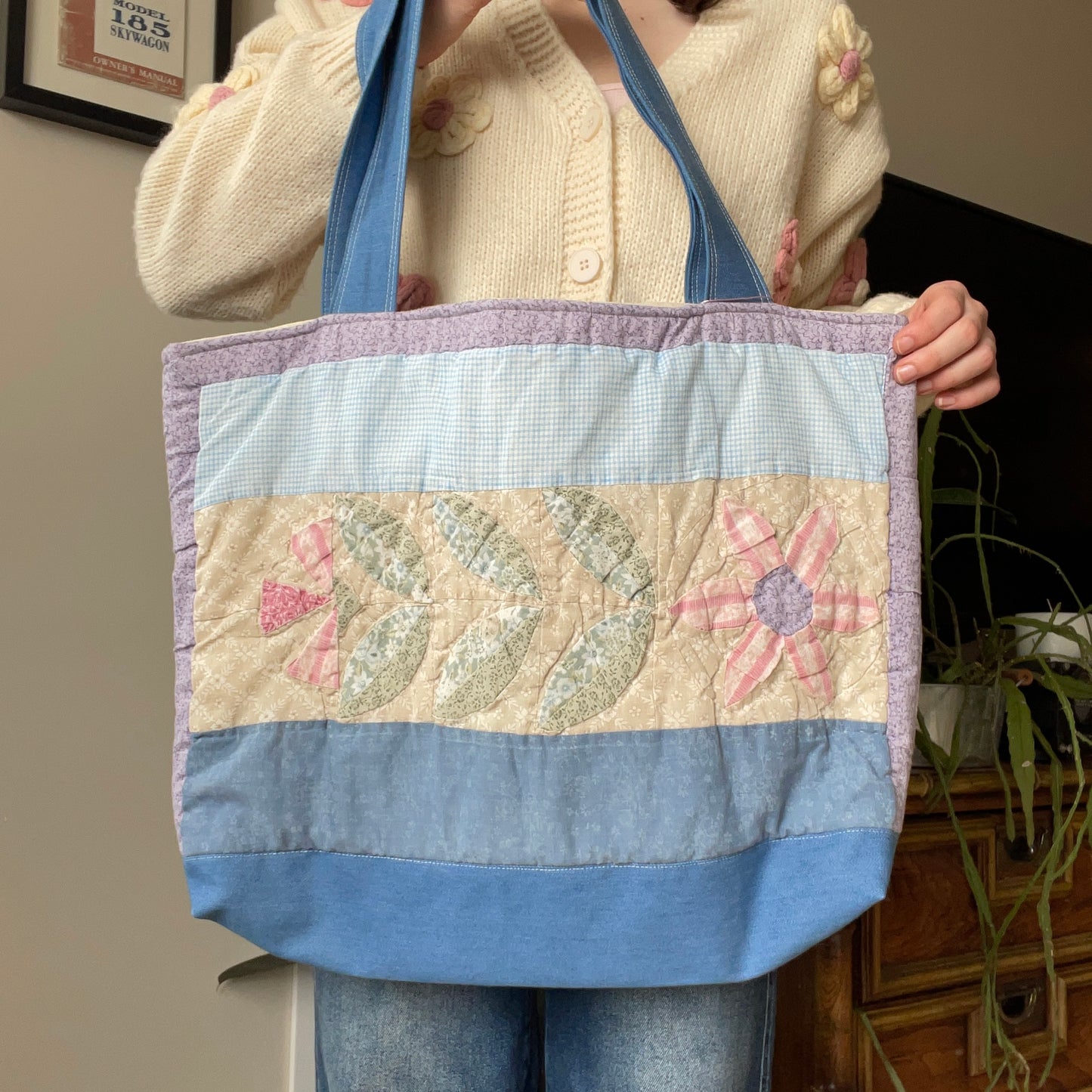 XL Tote | Vintage Quilt