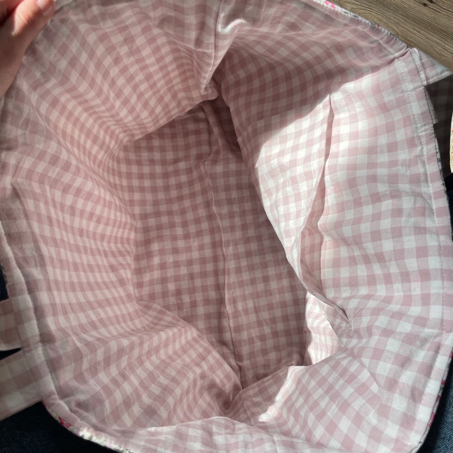 XL Tote | Cottage Rose Stripes