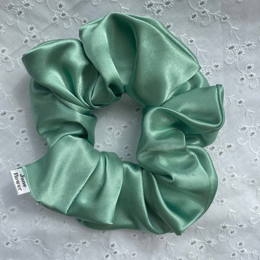 Regular Satin Scrunchie | Eucalyptus