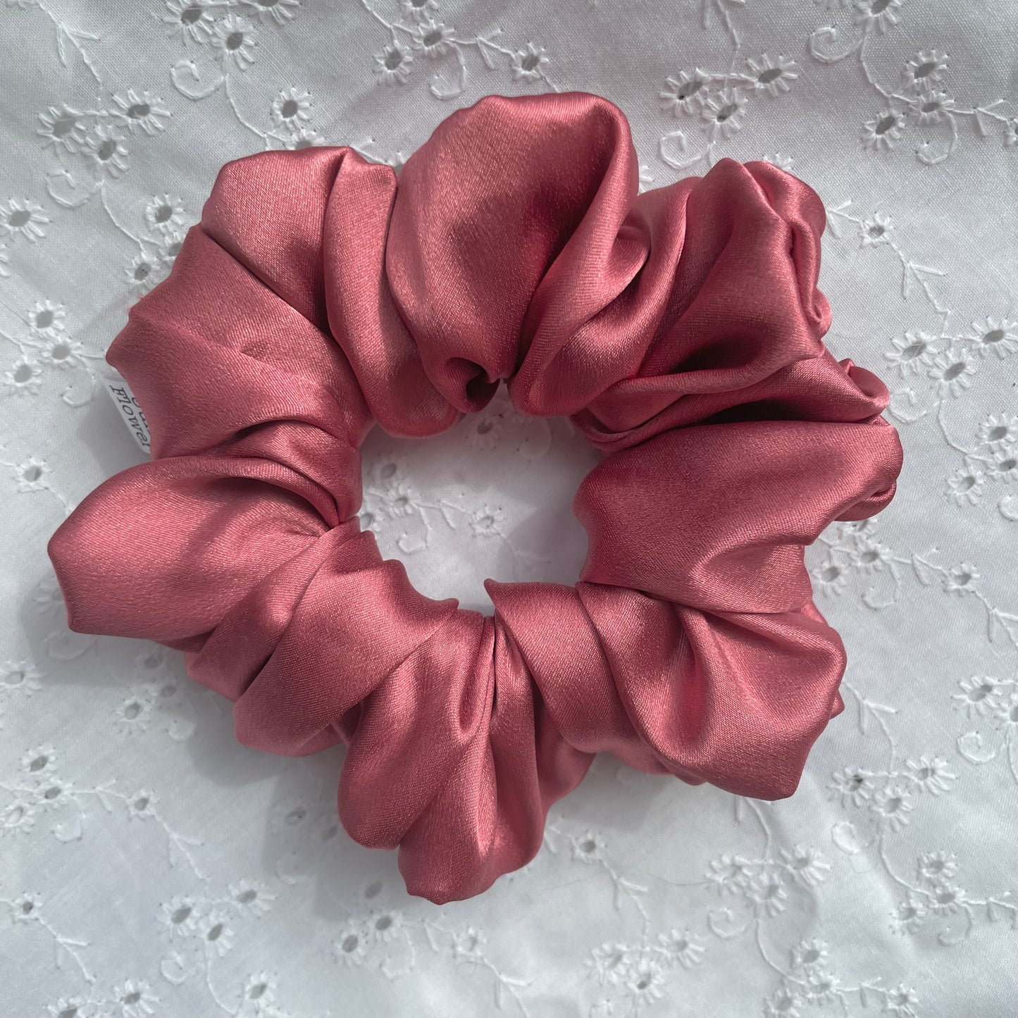 Regular Satin Scrunchie | Blush