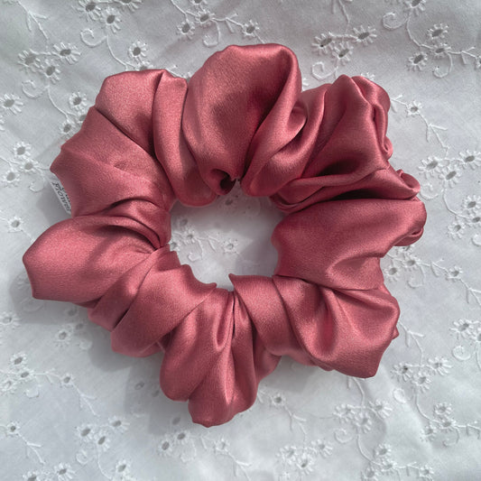 Regular Satin Scrunchie | Blush
